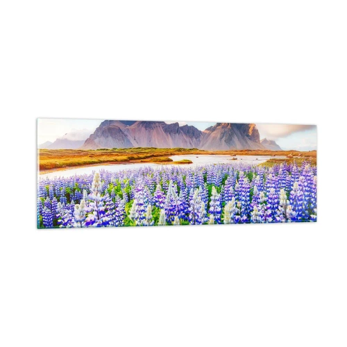 Üveg kép - Erő és szigorúság a szelídség mellett - 90x30 cm