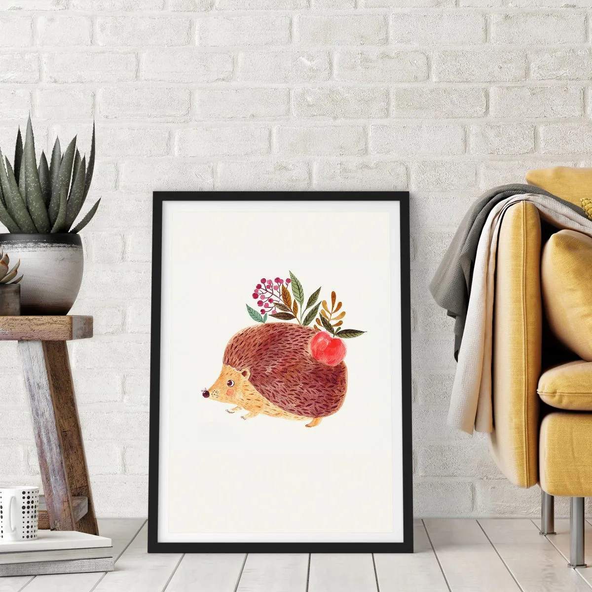 Poszter fehér keretben - És máris kedvelsz engem - 40x50 cm