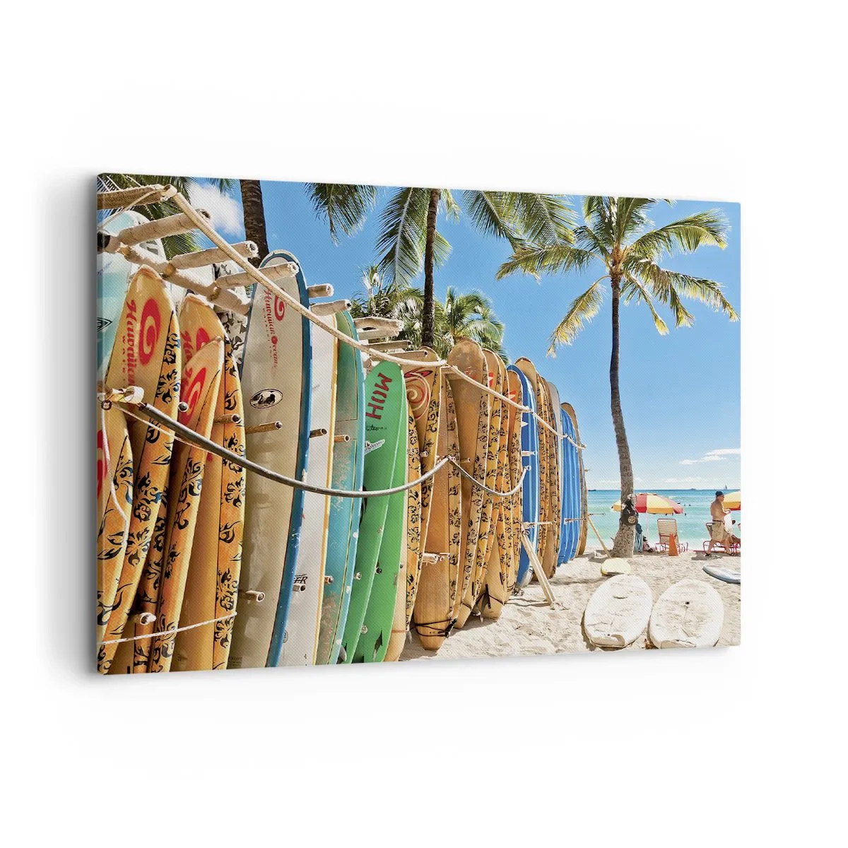 Vászonkép - Napos mulatság - 100x70 cm