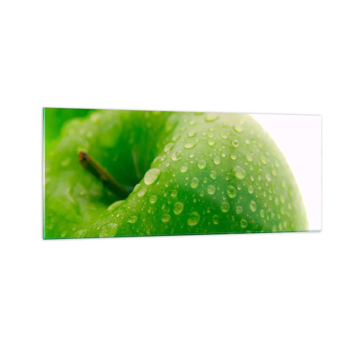 Üveg kép - Zöld hűvös frissesség - 100x40 cm