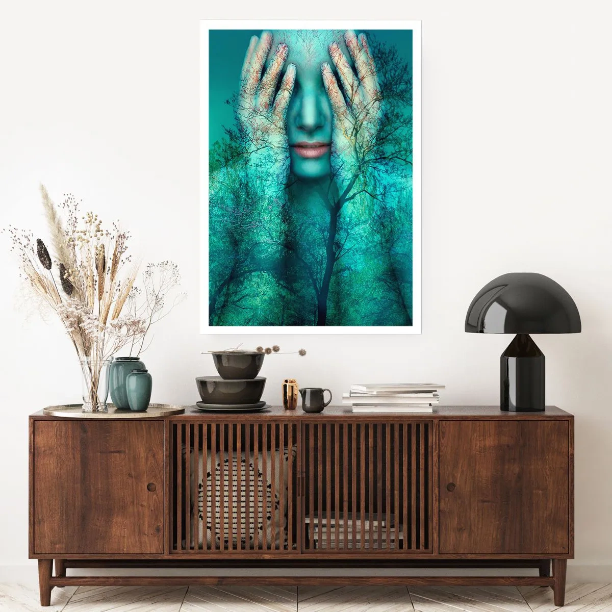 Poszter - Kékbe merítve - 70x100 cm