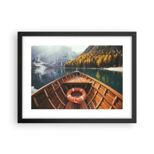 Poszter fehér keretben - Hegyi kirándulás - 40x30 cm