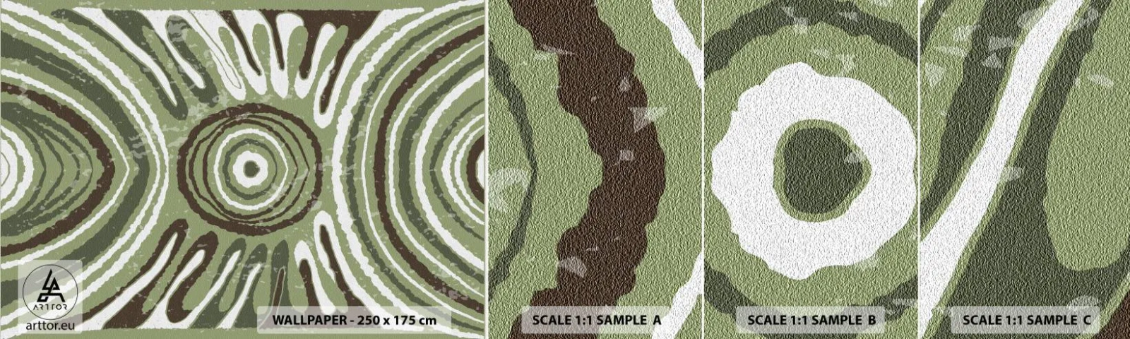 Fotótapéta Minta Standard Eco - Az érzelmek robbanása - Idős, Boho, Darab - 100x30 cm