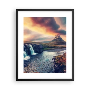 Poszter fehér keretben - A természet fenségében - 40x50 cm