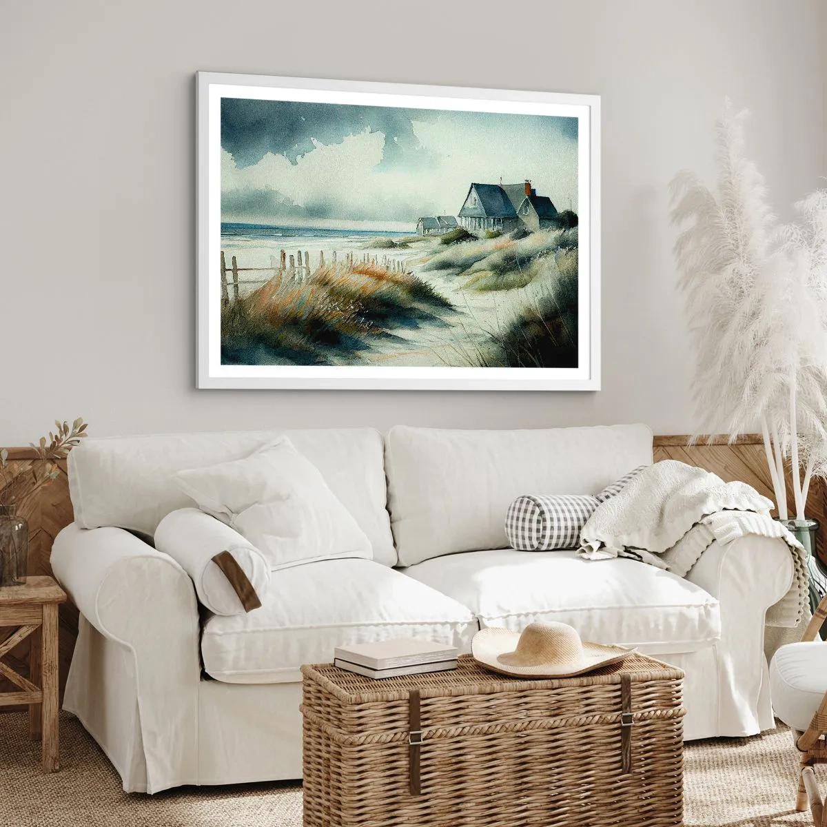 Poszter fekete keretben - Távol a nyüzsgéstől - 91x61 cm