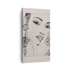 Vászonkép - A legszebb ékszer - 45x80 cm