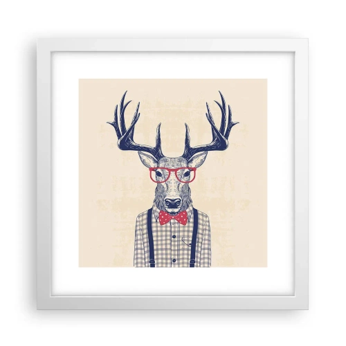 Poszter fekete keretben - Mókás extravagancia - 30x30 cm