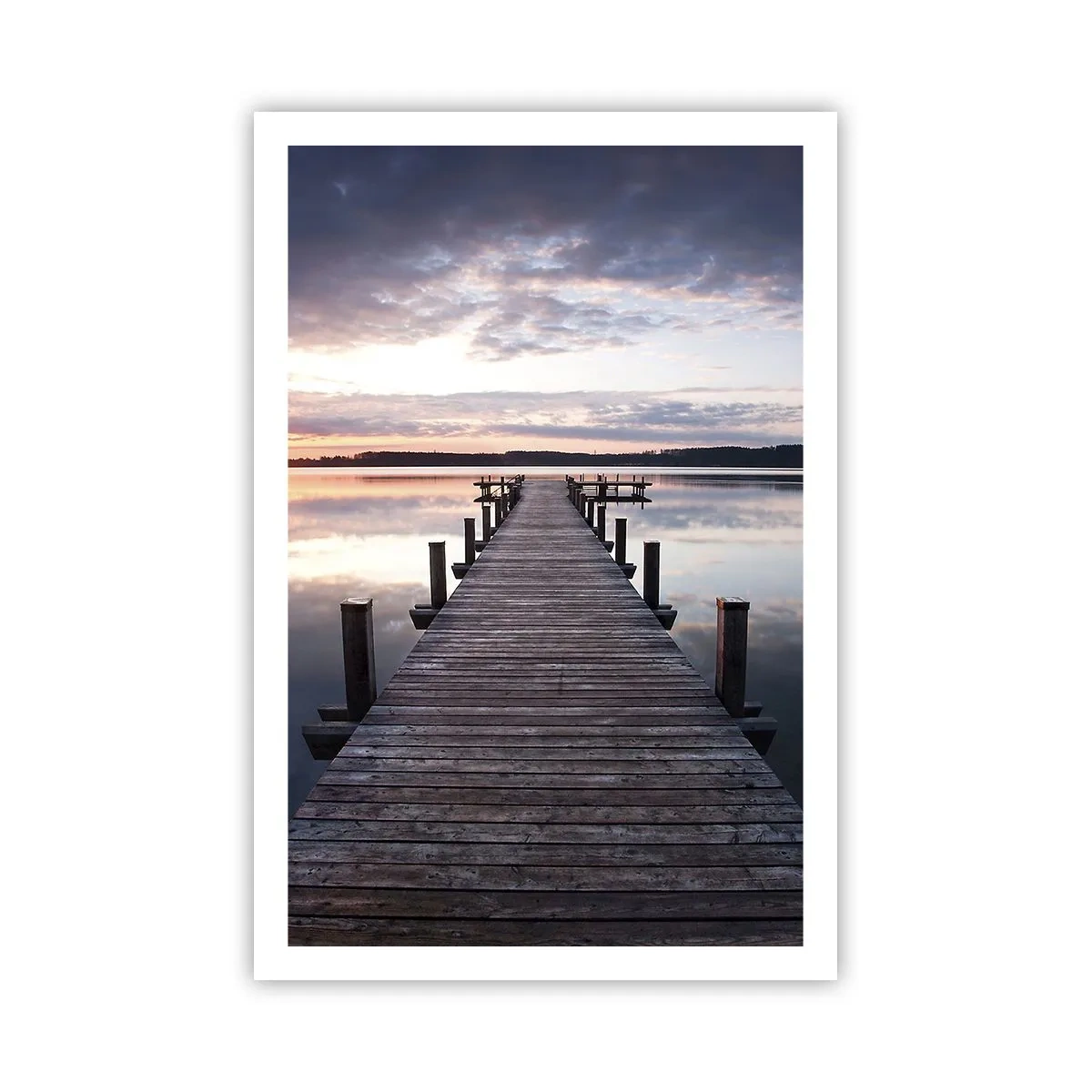 Poszter - Csendes határ a nappal és az éjszaka között - 61x91 cm