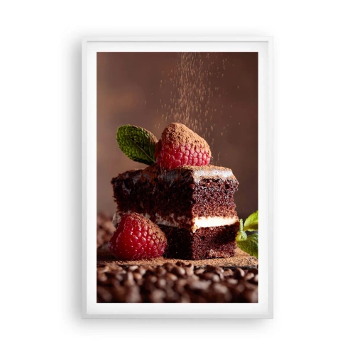 Poszter fekete keretben - Az élet édes - 61x91 cm