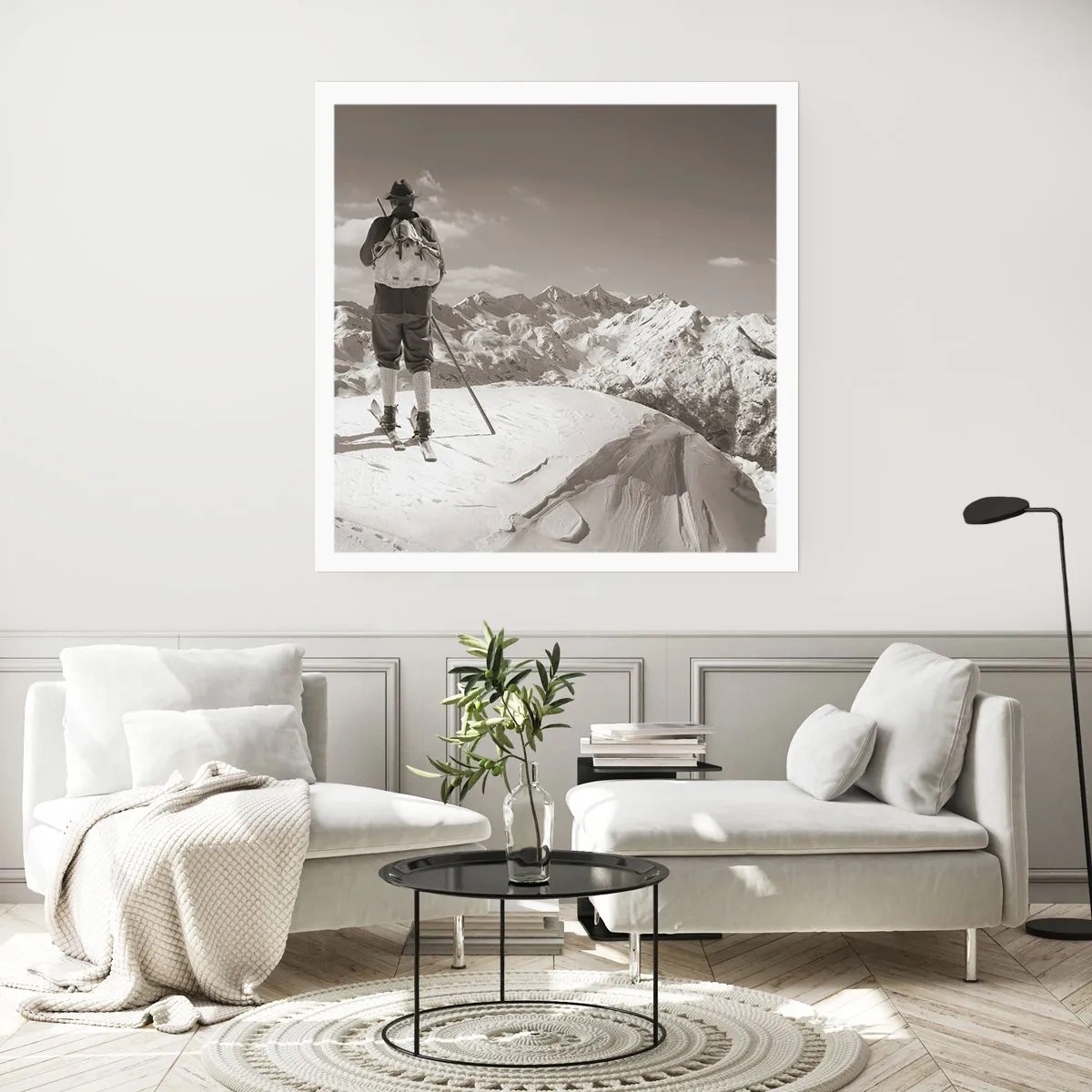 Poszter - És a hegyek ugyanazok - 60x60 cm