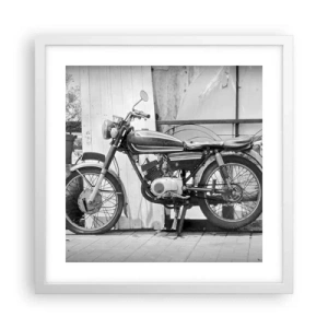 Poszter fekete keretben - Klasszikus mindenek felett - 40x40 cm