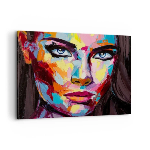 Vászonkép - A lélek is színes - 120x80 cm