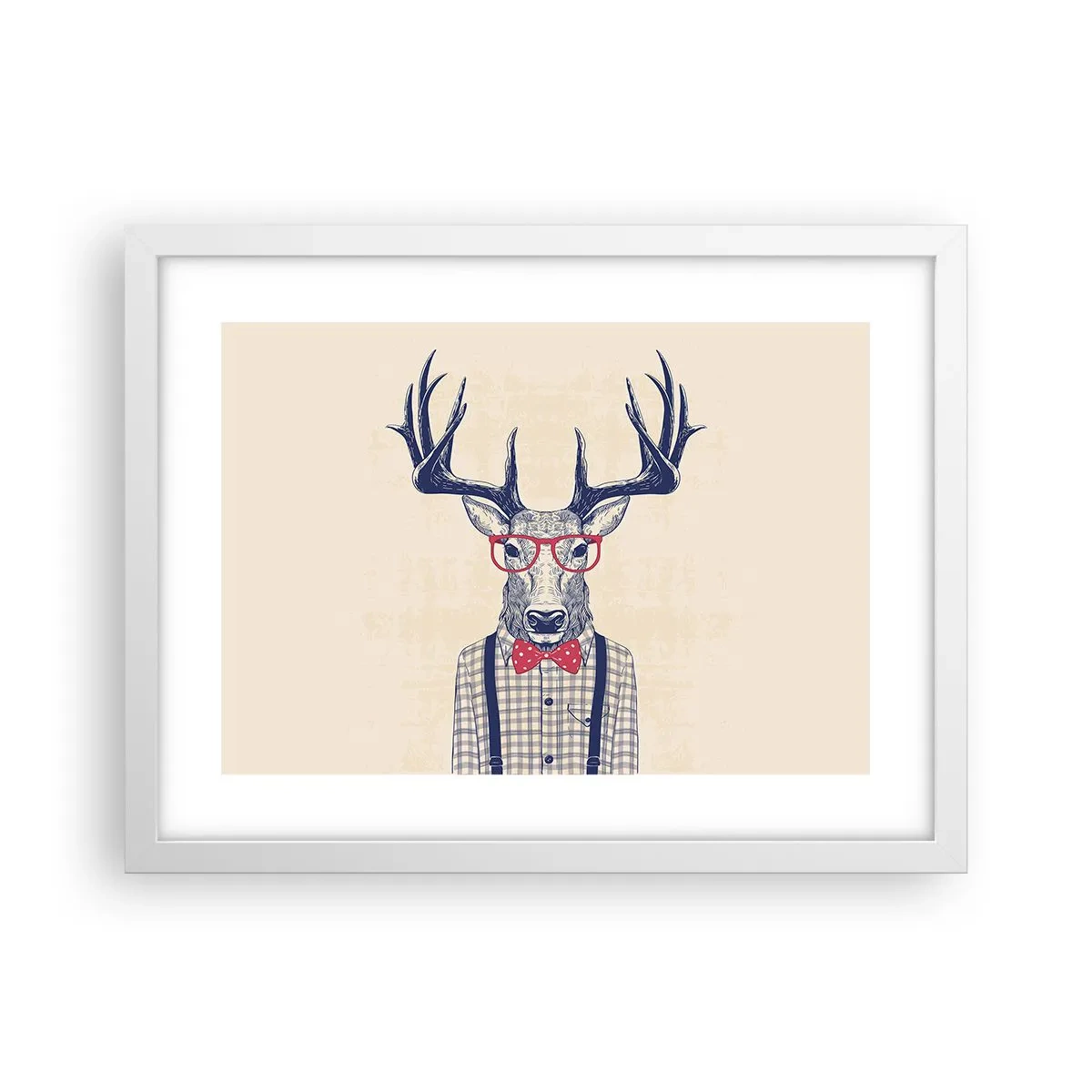 Poszter fekete keretben - Mókás extravagancia - 40x30 cm