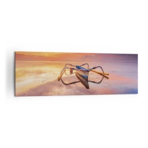Vászonkép - Egy trópusi este nyugalma - 160x50 cm