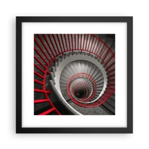 Poszter fehér keretben - Építészeti játékok - 30x30 cm