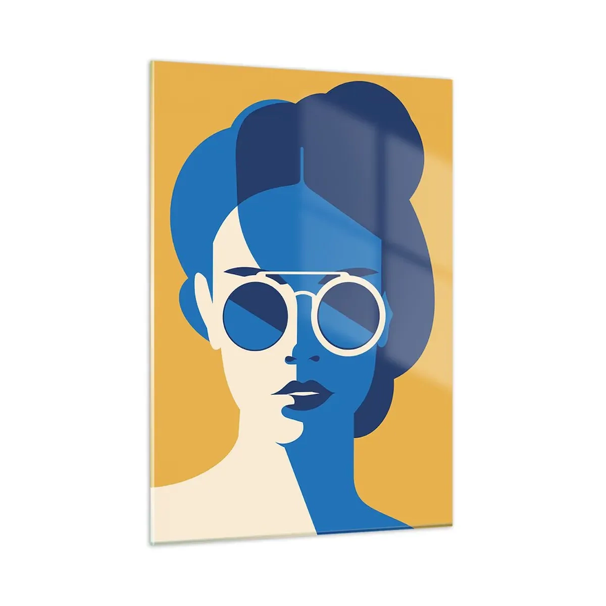 Üveg kép - Nyári look - 50x70 cm