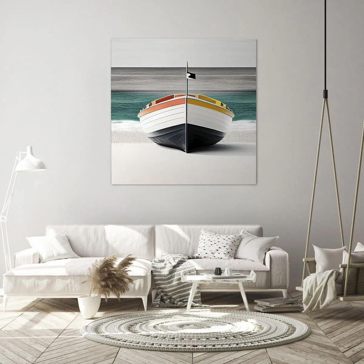 Vászonkép - A maga helyén - 70x70 cm