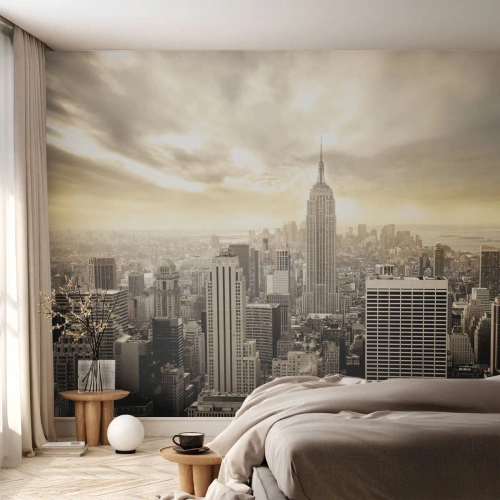 Fotótapéta Standard Eco - Szürkéből szőtt New York - Város, New York, Manhattan - 150x105 cm