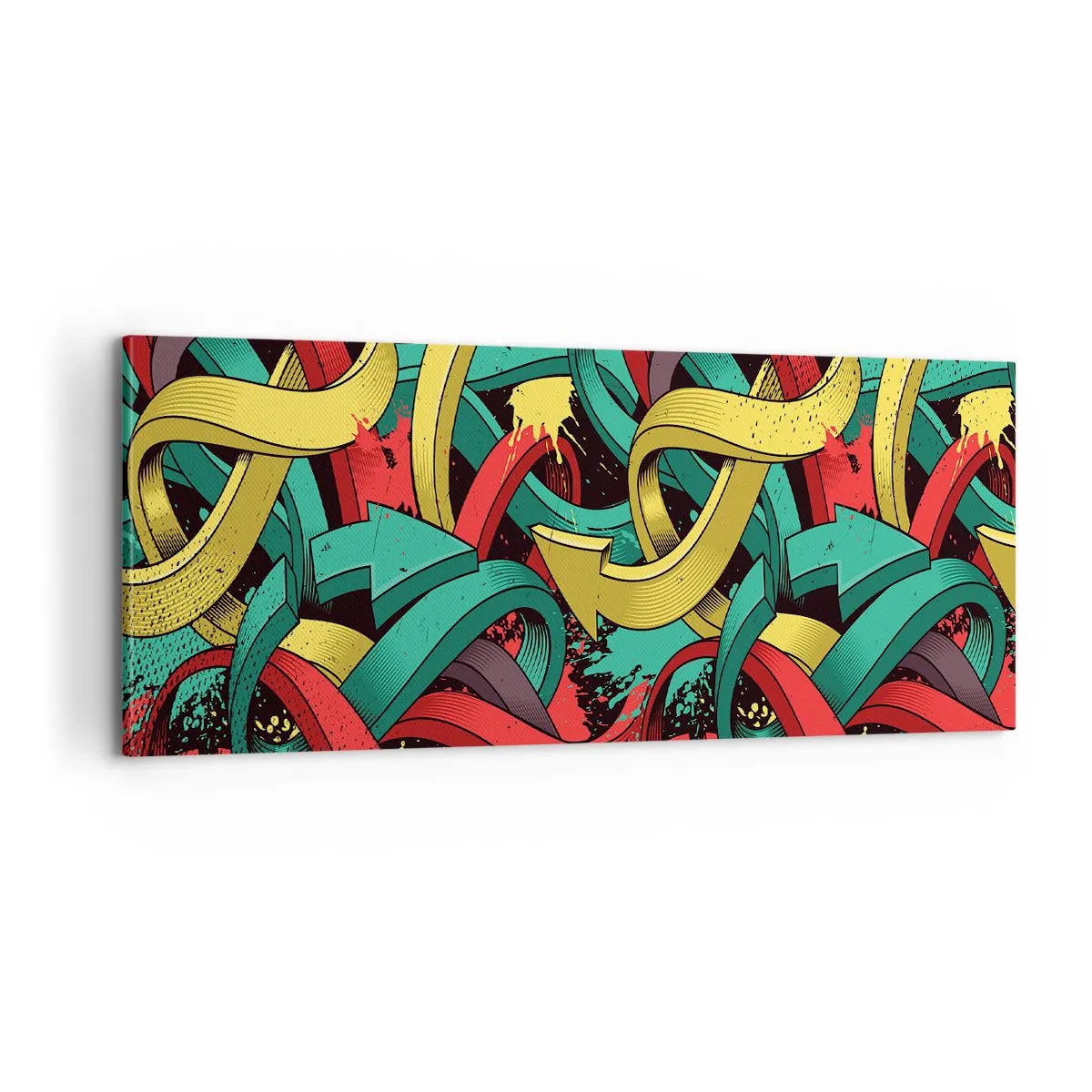 Vászonkép - Melyik az út a cél felé? - 100x40 cm