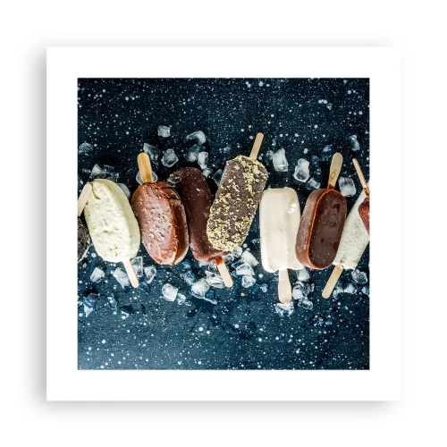 Poszter - A forró nyár íze - 40x40 cm