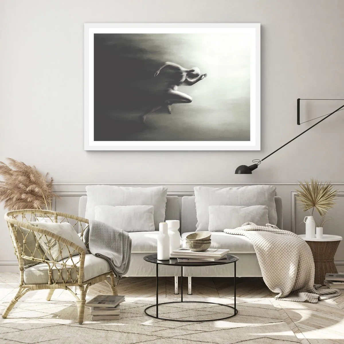 Poszter fekete keretben - Megállíthatatlan - 70x50 cm