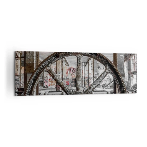 Vászonkép - A gyár titkos élete - 160x50 cm