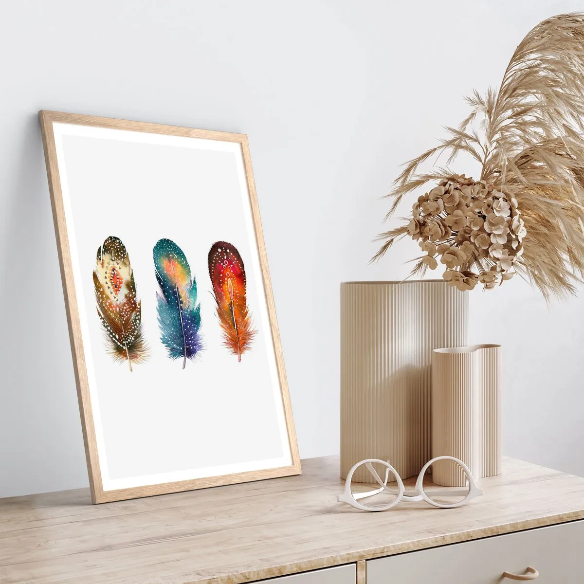 Poszter világos tölgy keretben - Rítusok, szertartások, titkok - 50x70 cm