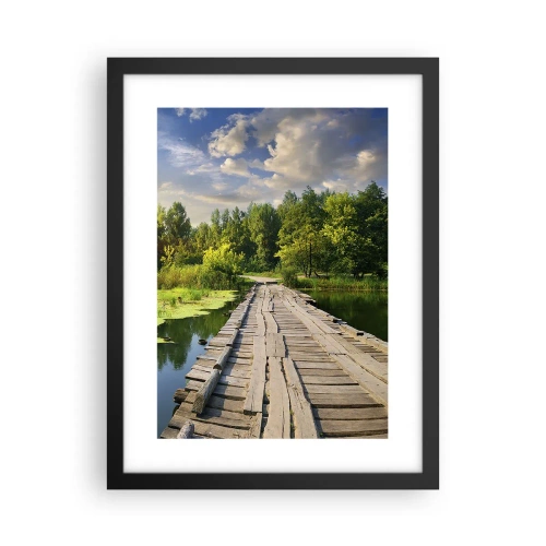 Poszter fehér keretben - Nyár, mindenhol nyár - 30x40 cm