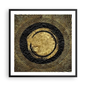 Poszter fehér keretben - Glamour kompozíció - 60x60 cm