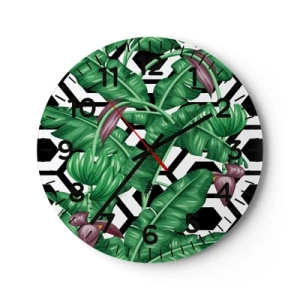 Falióra, Óra - Természeténél fogva szimmetrikus kompozíció - 40x40 cm