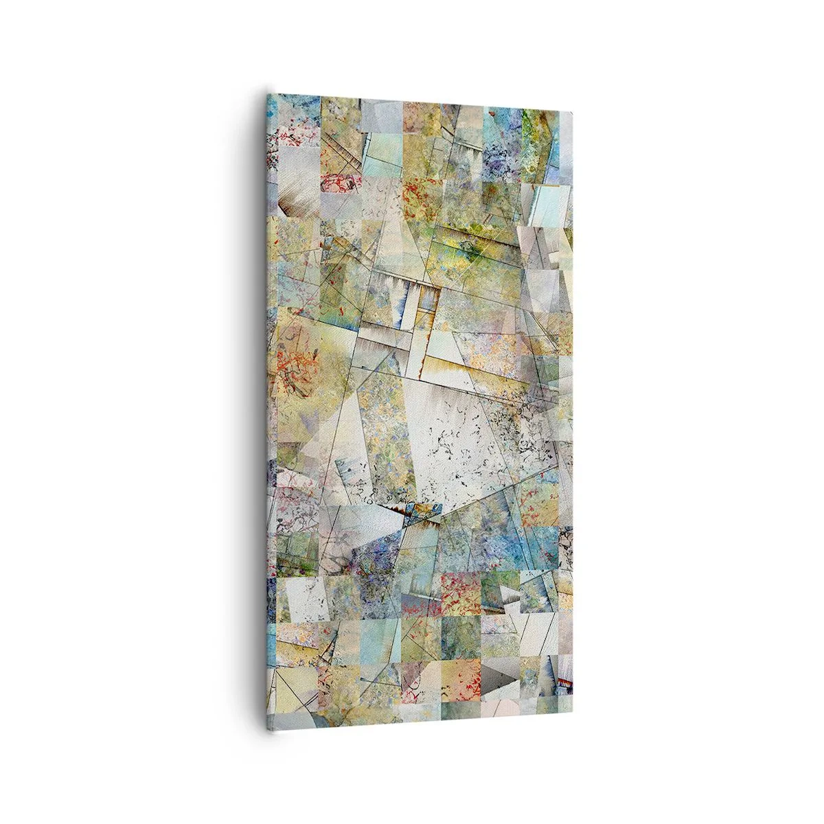 Vászonkép - Geometrikus átrendeződés - 65x120 cm
