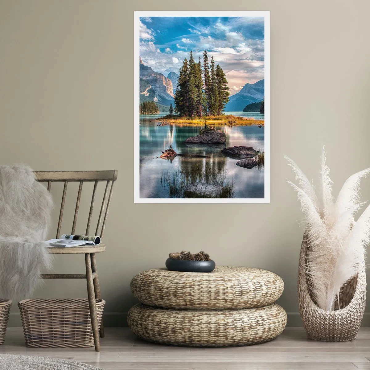 Poszter - A nagy és tiszta víz mellett... - 40x50 cm