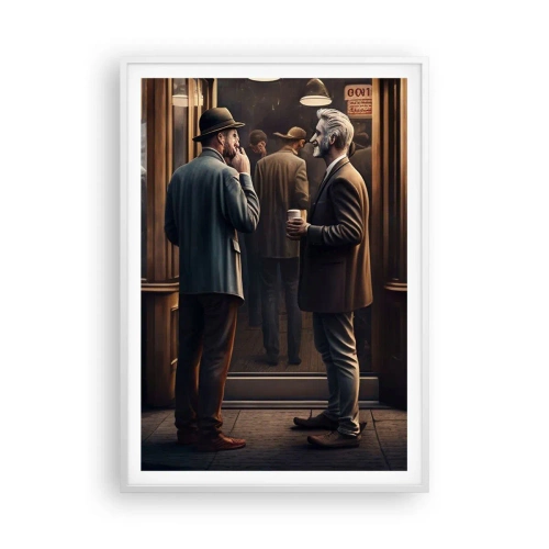 Poszter fekete keretben - A nap egy jó pillanata - 70x100 cm