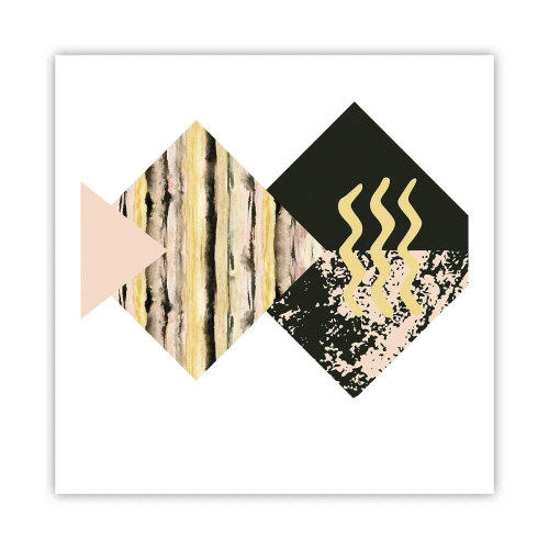 Poszter - Nem olyan egyszerű - 60x60 cm