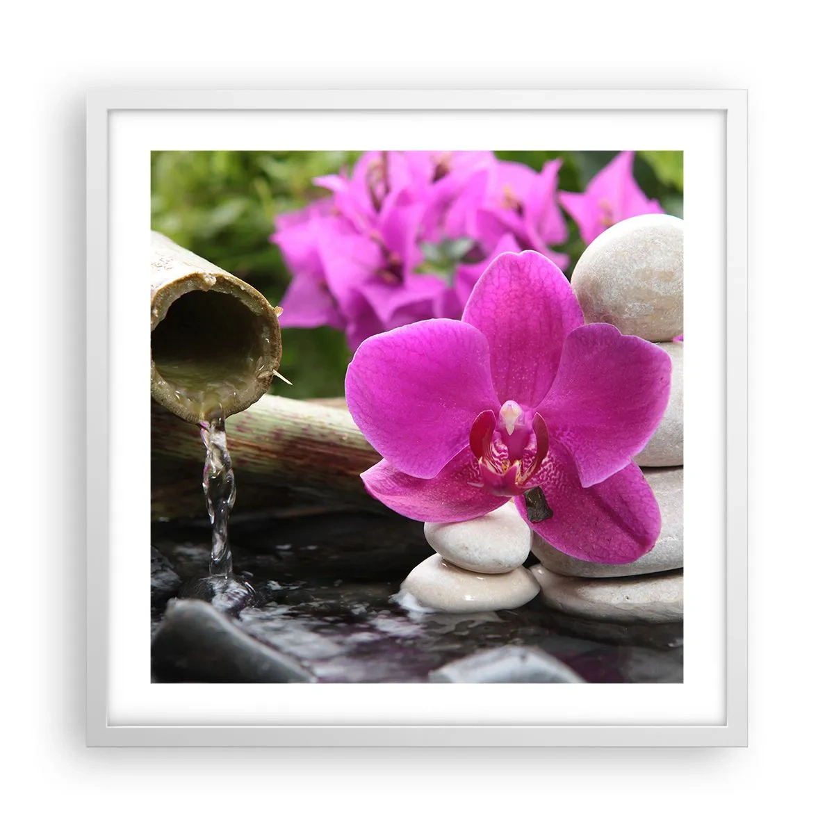 Poszter fekete keretben - Már pihensz - 50x50 cm