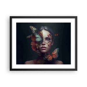 Poszter fehér keretben - Egy csodálatos metamorfózis - 50x40 cm