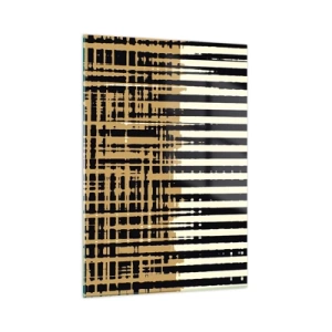 Üveg kép - Építészeti absztrakció - 50x70 cm