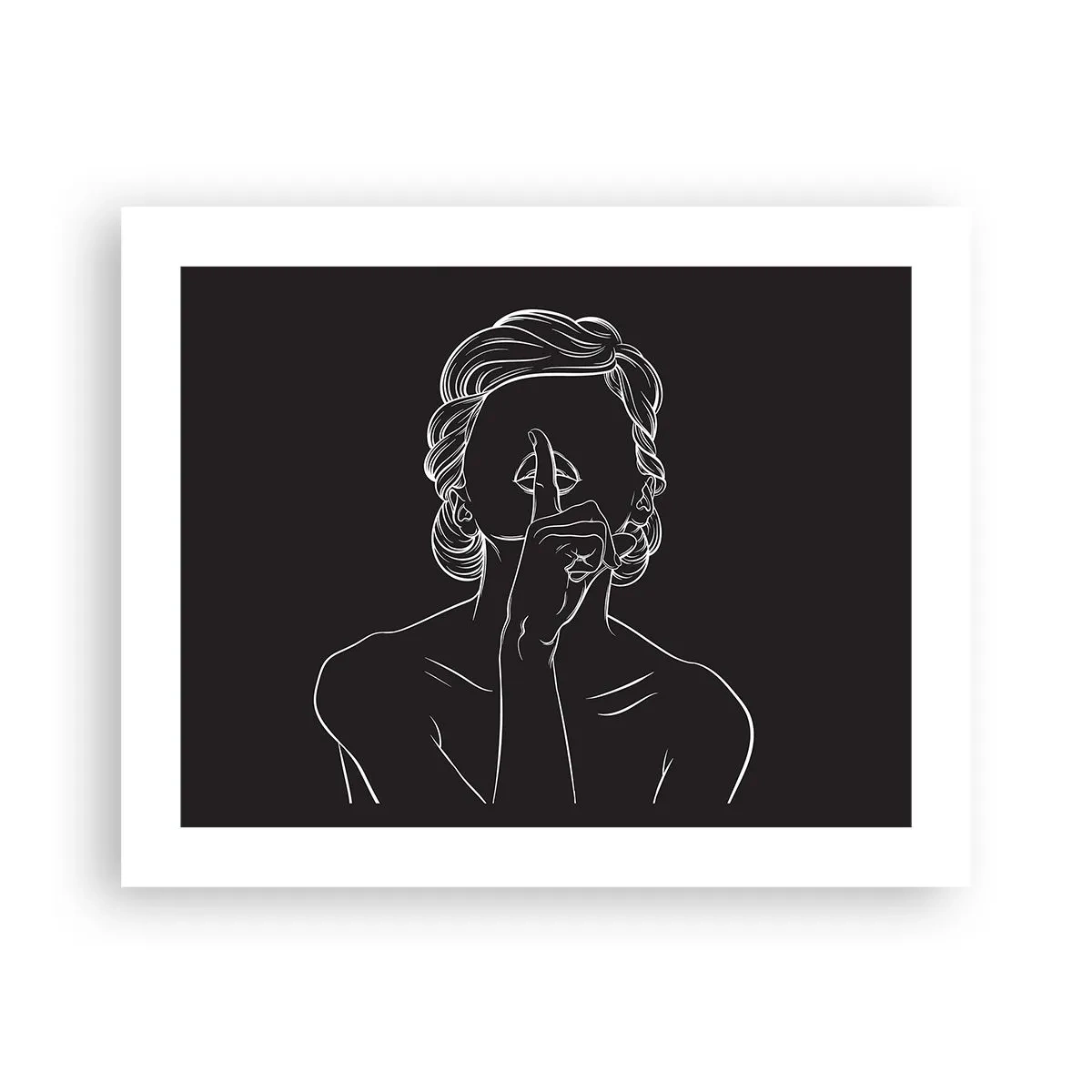 Poszter - A szépség csendben virágzik - 50x40 cm