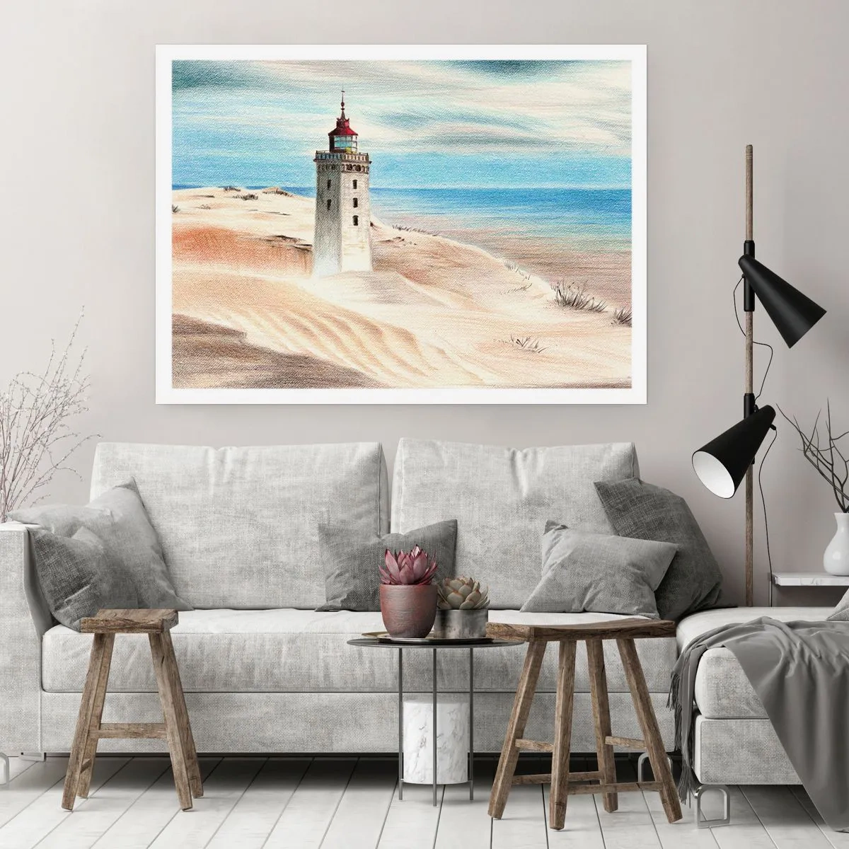 Poszter - Mindig a tengert bámulva - 100x70 cm