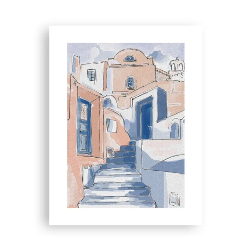 Poszter - Egzotikus város - 30x40 cm