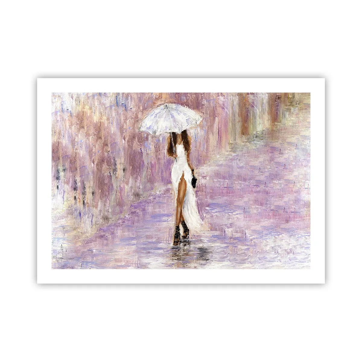 Poszter - A liliomos esőben - 70x50 cm