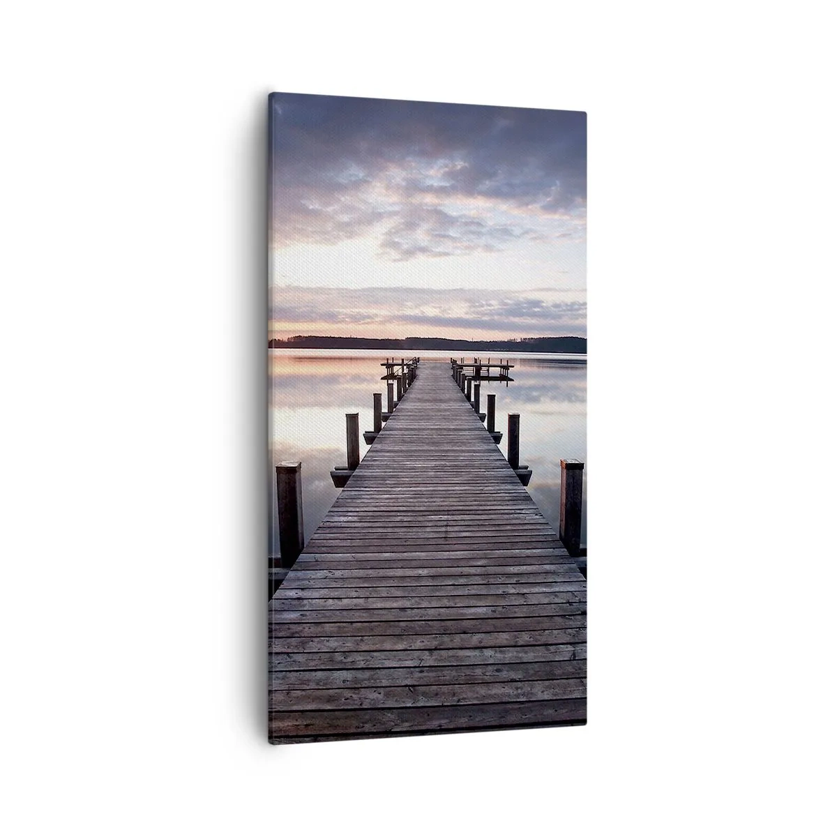 Vászonkép - Csendes határ a nappal és az éjszaka között - 55x100 cm