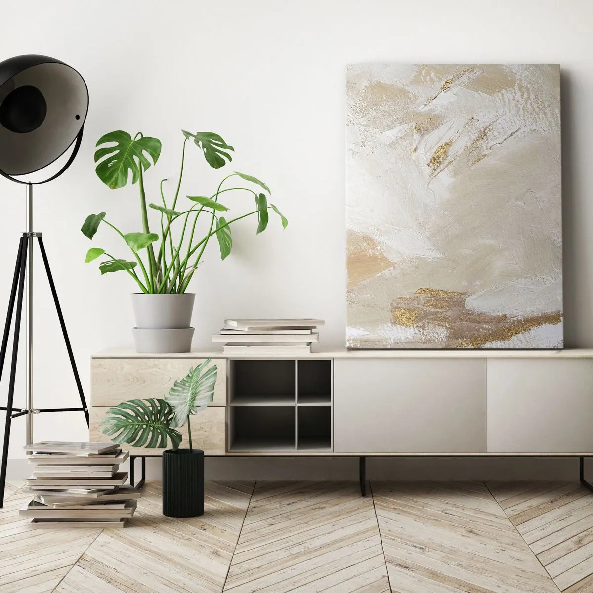 Vászonkép - Pasztell kompozíció - 70x100 cm