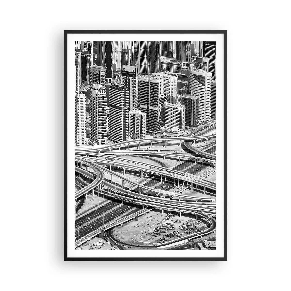Poszter fehér keretben - Dubai – a lehetetlen város - 70x100 cm