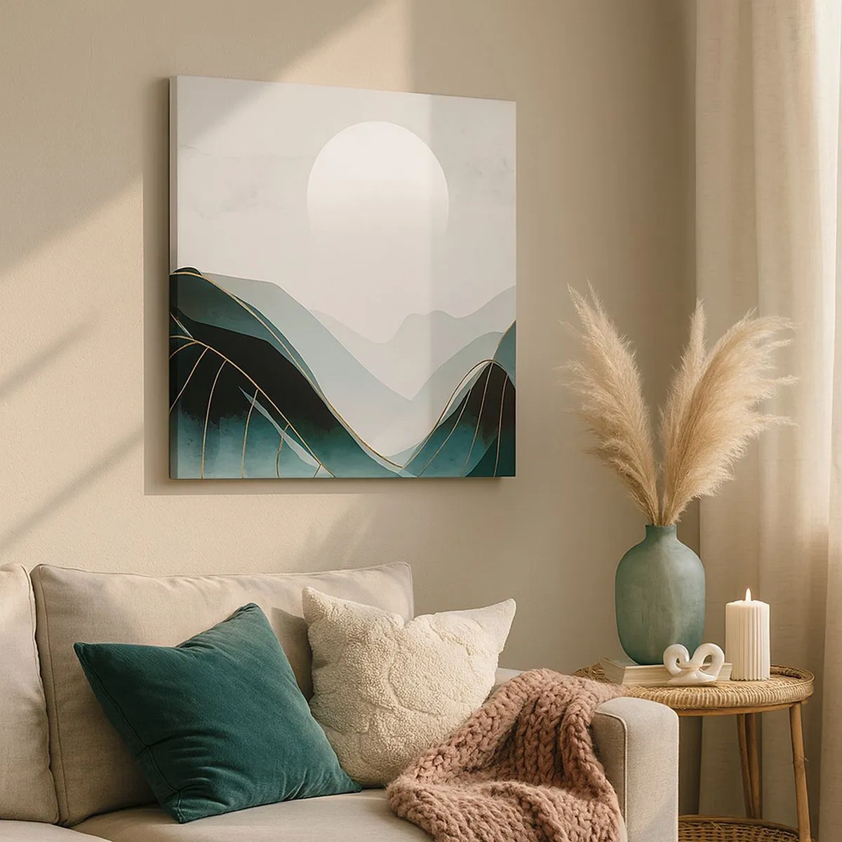 Vászonkép - Teljes fenségben - 30x30 cm