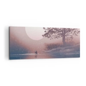 Vászonkép - Éjszakai csodák - 100x40 cm