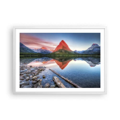 Poszter fekete keretben - Forróság és hideg - 70x50 cm