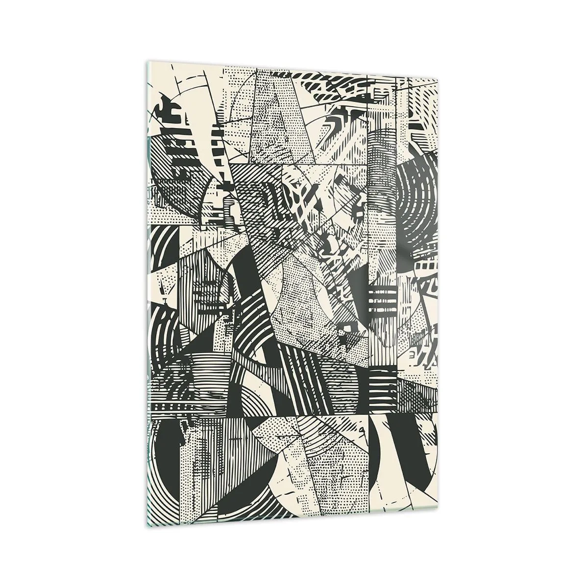 Üveg kép - A jelenkor dinamikája - 50x70 cm