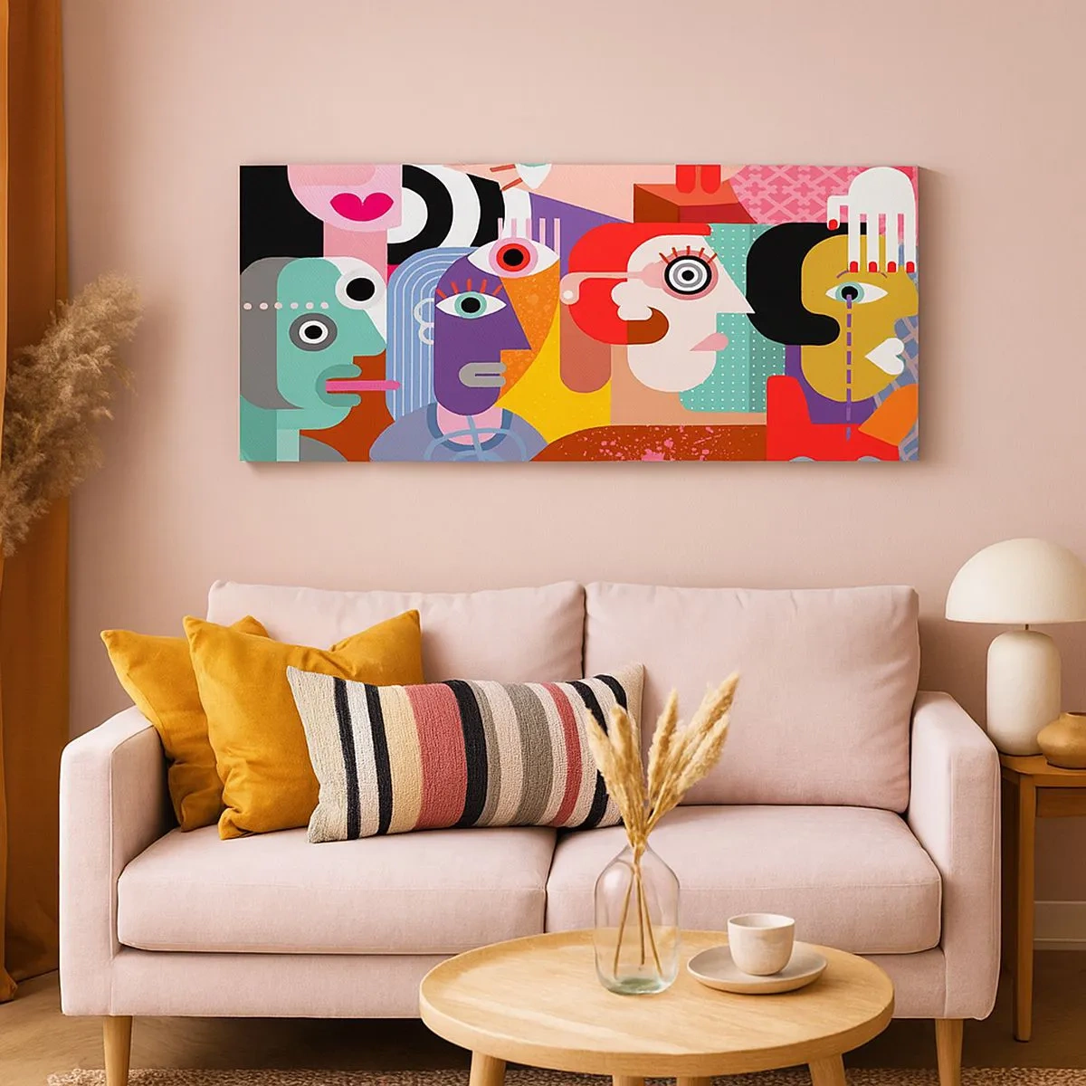 Vászonkép - Picassó úrtól vagyunk - 100x40 cm