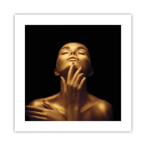 Poszter - Mint az arany selyem - 40x40 cm